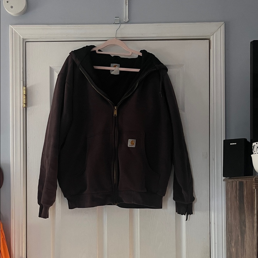 vintage Carhartt zip up hoodie